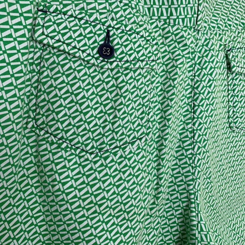 LL Bean Geometric Print Women’s Shorts Size 10 Vintage Retro